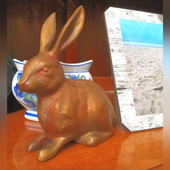 Pure Brass Rabbit Heavy - Picture 2 of 7